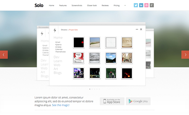 Solo - HTML Template